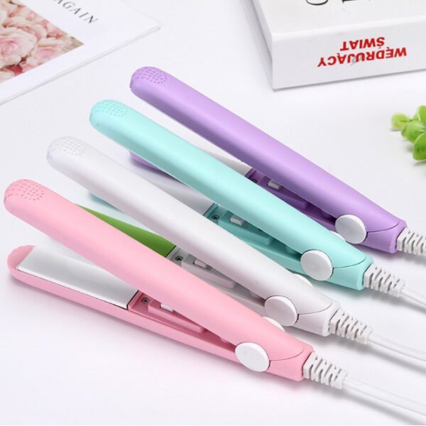 Mini hair straightener + hit protection jail