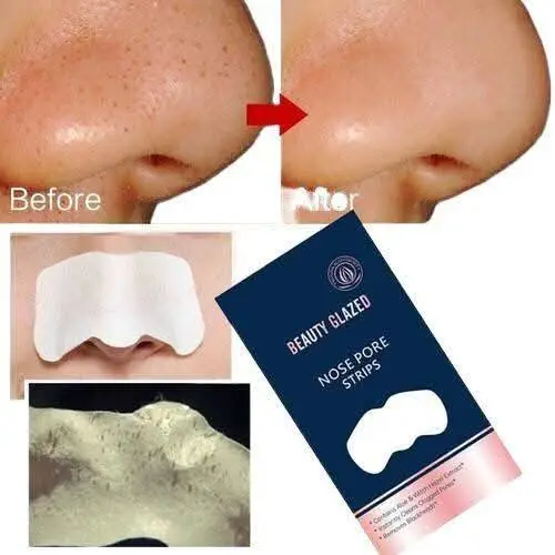 Beauty Glazed nose pore strips
