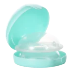 2pices Silicone Wearable BreastMilk Collector With Carrying Box