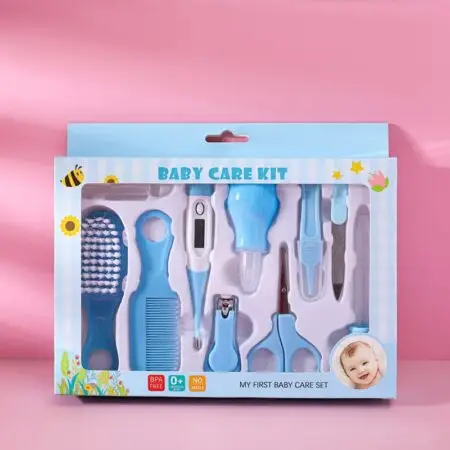 Baby Care Kit, 10 Pcs Convenient Healthcare Grooming Set