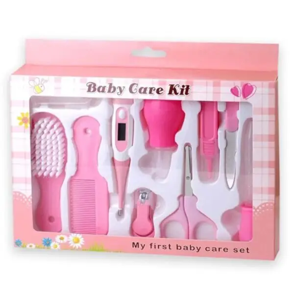 Baby Care Kit, 10 Pcs Convenient Healthcare Grooming Set