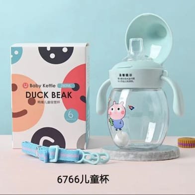 1pcs 280ml Mumpot Baby Kettle Duck Beak Cute