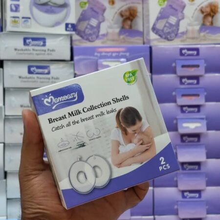 2pices Silicone Wearable BreastMilk Collector With Carrying Box