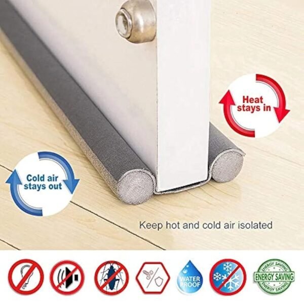 1.5-Inch x 93 cm Large Sponge Door Bottom Sealing Strip | Effective Air & Dust Draft Stopper