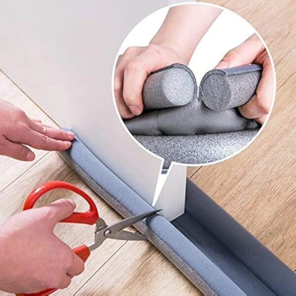 1.5-Inch x 93 cm Large Sponge Door Bottom Sealing Strip | Effective Air & Dust Draft Stopper