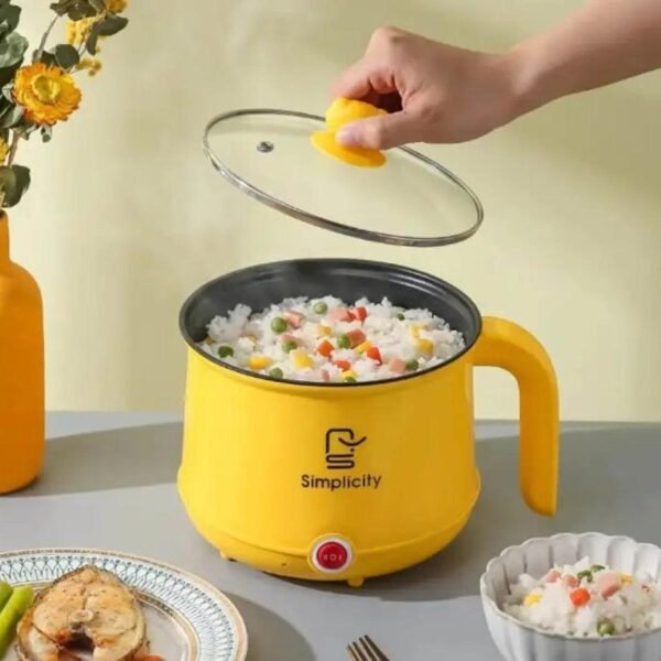 Mini Electric Pots Rice Cooker Non-Stick Cooking Machine Steam Double Layer Hot Pot