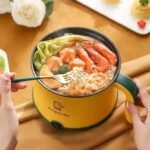 Mini Electric Pots Rice Cooker Non-Stick Cooking Machine Steam Double Layer Hot Pot