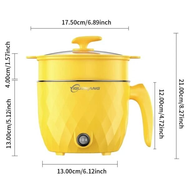 1.8L Multifunctional Electric Rice Cooker Mini Non-Stick Cookware Multicooker fo