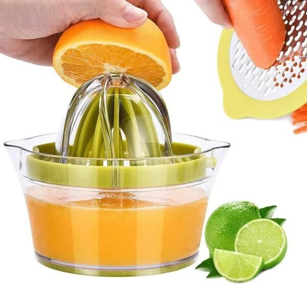4 in 1 manual juscer freesh multi functional orange fress hand 400 ml engraved size