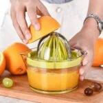 4 in 1 manual juscer freesh multi functional orange fress hand 400 ml engraved size