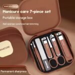 Portable Nail Clippers Set (7 Piece Set)