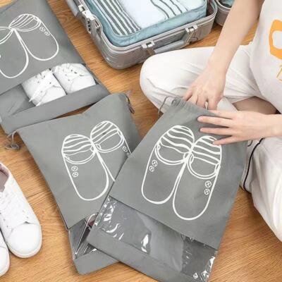 Non Woven Travel Shoe Storage Bags