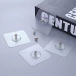 6Pcs Strong Self Adhesive Nails Poster Seamless Wall Hook Waterproof Durable Transparent Screw Hanger Hook for Kitchen Bathroom - Wall Ho 10 Pcs Strong Self Adhesive Nails Poster Seamless Wall Hook Waterproof Durable