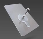 6Pcs Strong Self Adhesive Nails Poster Seamless Wall Hook Waterproof Durable Transparent Screw Hanger Hook for Kitchen Bathroom - Wall Ho 10 Pcs Strong Self Adhesive Nails Poster Seamless Wall Hook Waterproof Durable