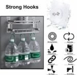 6Pcs Strong Self Adhesive Nails Poster Seamless Wall Hook Waterproof Durable Transparent Screw Hanger Hook for Kitchen Bathroom - Wall Ho 10 Pcs Strong Self Adhesive Nails Poster Seamless Wall Hook Waterproof Durable
