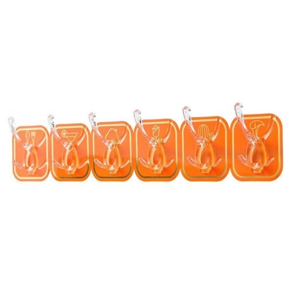 6 pcs hook set Cuttable Key Necklace Hanger Waterproof Bath Ball