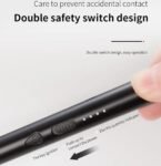 360° Outdoor Kitchen Lighter USB Rechargeable Portable Electronic Lighter Safety Lock Eco-friendly For Candles Gas Stoves 265mm