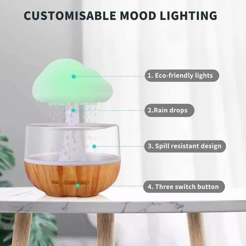 Cloud Rain Humidifier Lamp | MNK SHOP