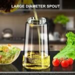 2in1 Oil Sprayer Glass Bottle
