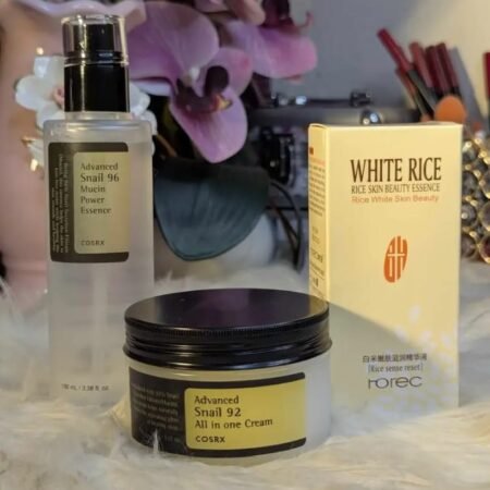 COSRX Snail Essence & COSRX Snail Cream (100g) (Rice Serum Free Offer