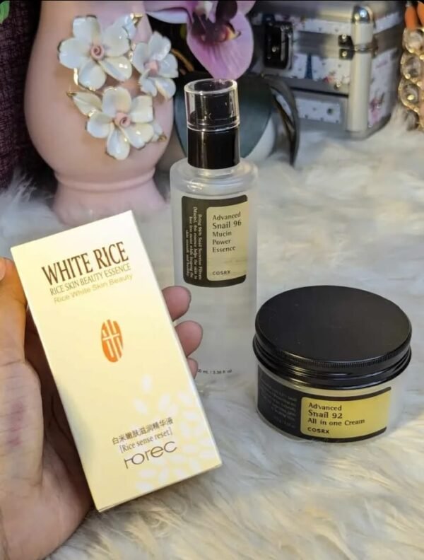 COSRX Snail Essence & COSRX Snail Cream (100g) (Rice Serum Free Offer